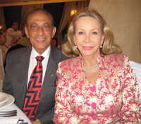 Jimmy Delshad and Helma Bloomberg